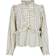 Neo Noir Hawaiian Stripe Blouse - Cream