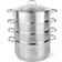 STP Goods 3-Tier with lid 3.17 gal 13.18 "