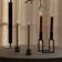 Audo Copenhagen Line Black Candelabro 10cm