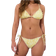 Gina Tricot Soft Flounce Bikini Brief - Yellow Ditsy