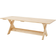 Hay Crate Clear Lacquered Dining Table 89.5x230cm