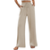 Shein LUNE Drawstring Waist Slant Pocket Wide Leg Pants
