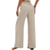 Shein LUNE Drawstring Waist Slant Pocket Wide Leg Pants