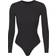 SKIMS Long Sleeve Crew Neck Bodysuit - Onyx