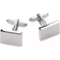 Bloomingdale's Laser Tile Square Cufflinks - Silver