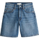 H&M High-Waisted Denim Shorts - Denim Blue