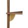 ferm LIVING Sector Smoked Oak/Brass Vägghylla 54cm