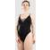 Nike One-piece Swimsuit For Girls Sneakerkini 2.0 - Noir