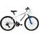 Dallingridge Pulsar Hardtail Mountain Bike, 26in Wheel - Ice White/Blue Men's Bike