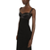 Dolce & Gabbana Jersey Mid Dress with Corset Style Bra Top - Black