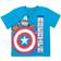 Marvel Avengers Short Sleeve T-shirt & Shorts Set - Captain America