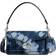 Coach Tabby Shoulder Bag 20 With Tie Dye Print - Novelty Leather/Silver/Midnight Navy