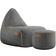 SACKit Cobana Lounge Grey Chair & Pouf Sækkestol 2stk