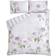 Laura Ashley Gosford Grape Duvet Cover Purple, Pink, White (200x137cm)