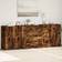 vidaXL 3276613 Smoked Oak Sideboard 218x80cm