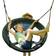 Plum Spider Monkey Wooden Swing Set