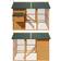Cadoca Chicken Coop 191x151x148cm