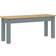 vidaXL Panama Grey Spisebord 30x105cm