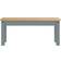vidaXL Panama Grey Spisebord 30x105cm
