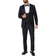 Burton Tailored Fit Tuxedo Suit Jacket - Black