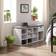 Vasagle Pull out Shelf White/Grey Skoställ 104x48cm