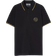 Versace V-Emblem Polo Shirt - Black/Gold