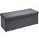 Casaria Folding Padded Lid Dark Grey Banc de Rangement 115x38cm