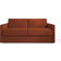 Jay-Be Slim Orange Sofa 146cm 2 Seater