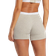 Gymshark Rib Shorts - Stone Grey Marl