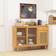 Costway Modern Bamboo Buffet Natural Sideboard 47x32.5"