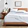 Bare Home Washed Ultra-Soft Bed Sheet White