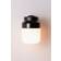 IFÖ ELECTRIC Ohm Black Väggarmatur ∅ 13.8cm