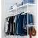 IKEA BUMERANG Gallows white Galge 43cm 8st