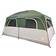 vidaXL Family Tent Cabin 10-Person Green Waterproof