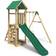 Rebo Adventure Wooden Climbing Frame Swing Set & Slide