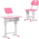 Homcom Kids Desk & Chair Set