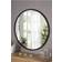 Yearn glass Classic Black Wall Mirror 50cm