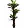 Leaf Palm in Pot Green Artificial Plant