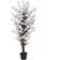 Leaf Blossom Tree White Artificial Plant