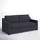 Birch Lane Cranbrook Nave Marine Performance Distressed Velvet Sofa 88" 3 Seater
