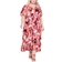 Avenue Sasha Flutter Sleeve Maxi Dress Plus Size - Pink Dahlia