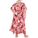 Avenue Sasha Flutter Sleeve Maxi Dress Plus Size - Pink Dahlia