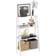 Furinno 4 Tier White Bokhylla 97.6cm