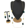 BlackBeauty Long chain set - Gold/Green