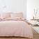 Dunelm Organic Cotton Duvet Cover Pink (200x135cm)