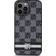 DKNY Checkered Pattern and Stripe Case for iPhone 15 Pro Max