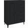 vidaXL beBasic Black Sideboard 27.4x35.4"