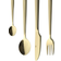aida Raw Champagne Gold Cutlery Set 24pcs