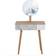 Homcom 1142677 Brown/White /Black Dressing Table 39x70cm