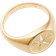 Astley Clarke Celestial Compass Signet Ring - Gold/Sapphire